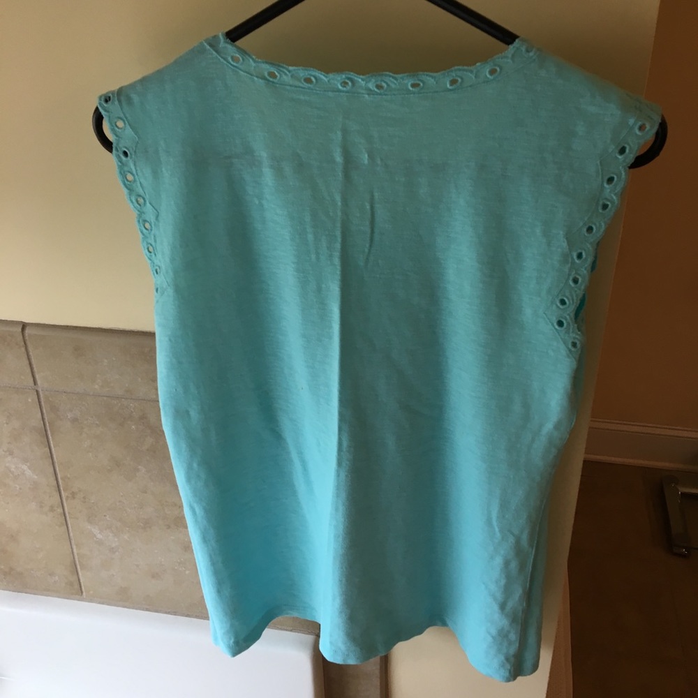 Talbots eyelet tank top XS - Picture 5 of 5